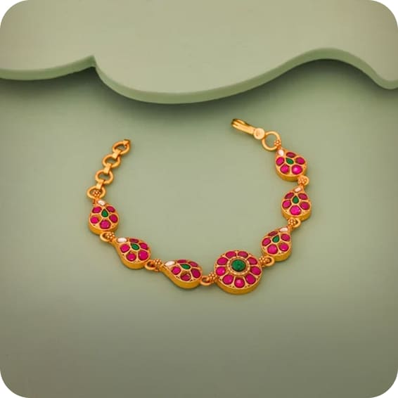 Gold bangles