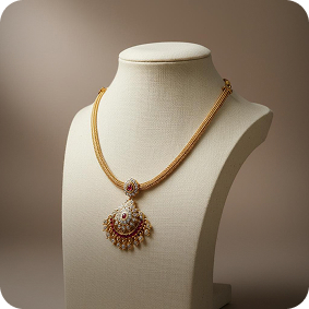 Gold necklace